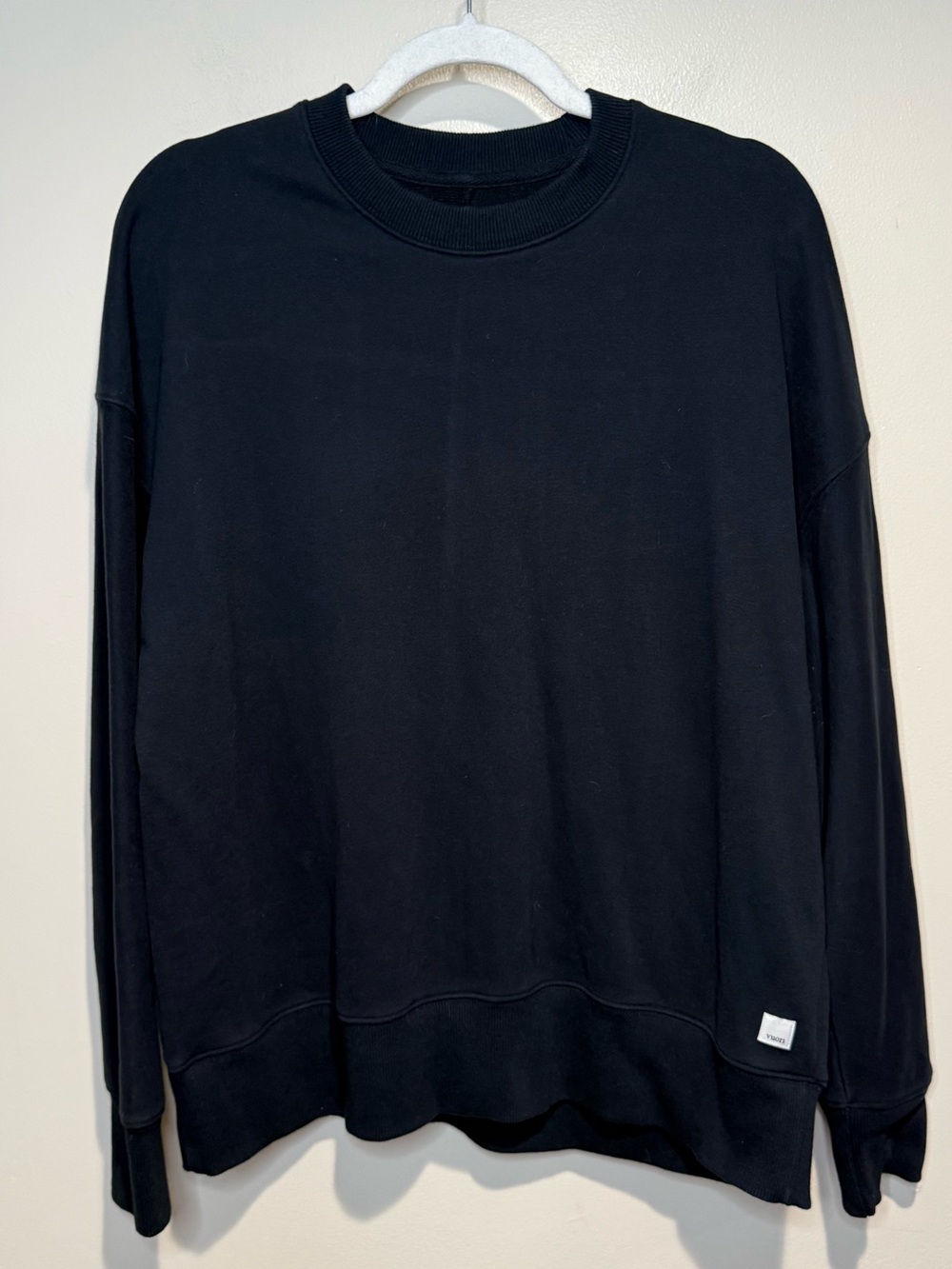 Vuori Sedona Weekender Crewneck Sweatshirt Black Med